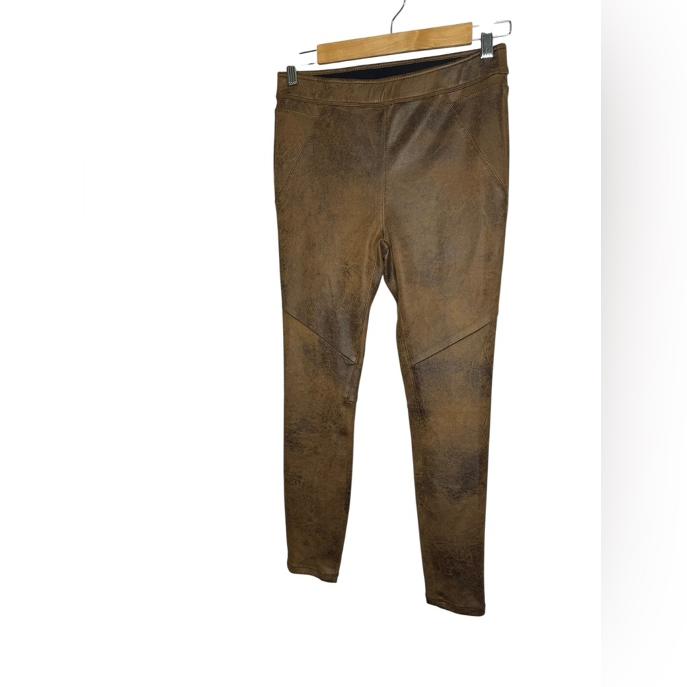 Free People Women’s Never Let You Go Brown Faux Suede Leggings Size 4